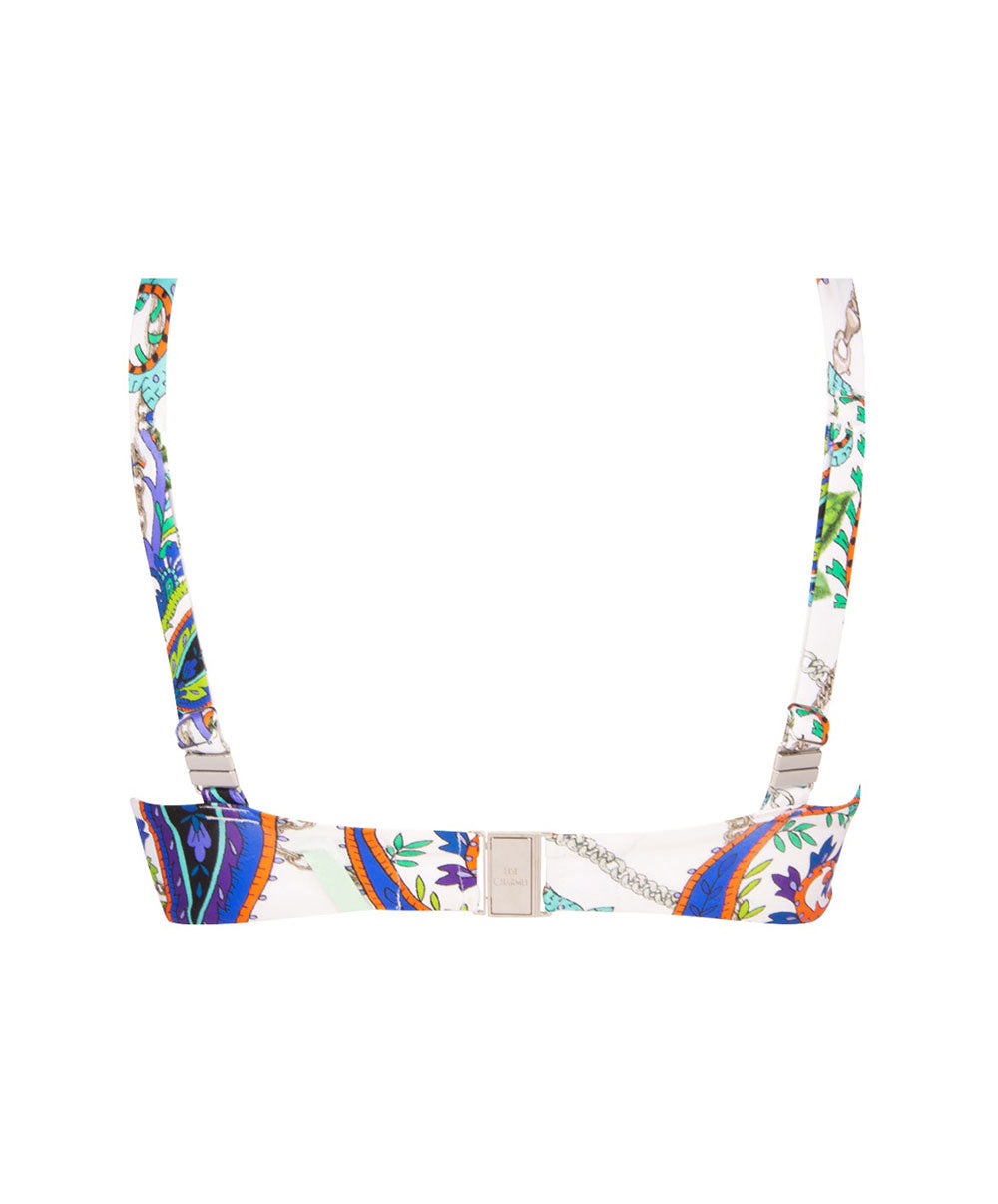 Maillot de bain triangle avec armatures Lise Charmel bain Odyssée Cashmer bleu ABB2563-BC