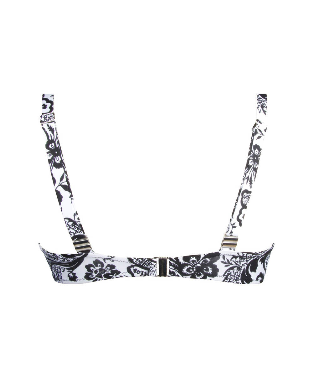 Maillot de bain triangle avec armatures La bandana Blanc Antigel Bain FBB3294-BB