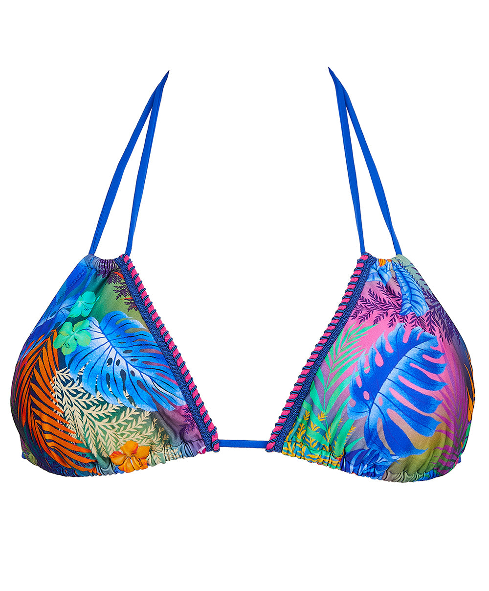 Maillot de bain triangle mousse L'Avatar des Îles multicolore Antigel Bain EBB2747-BA