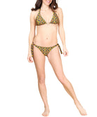 Maillot de bain triangle mousse La Muse Africa jaune Antigel Bain EBB2756-JA