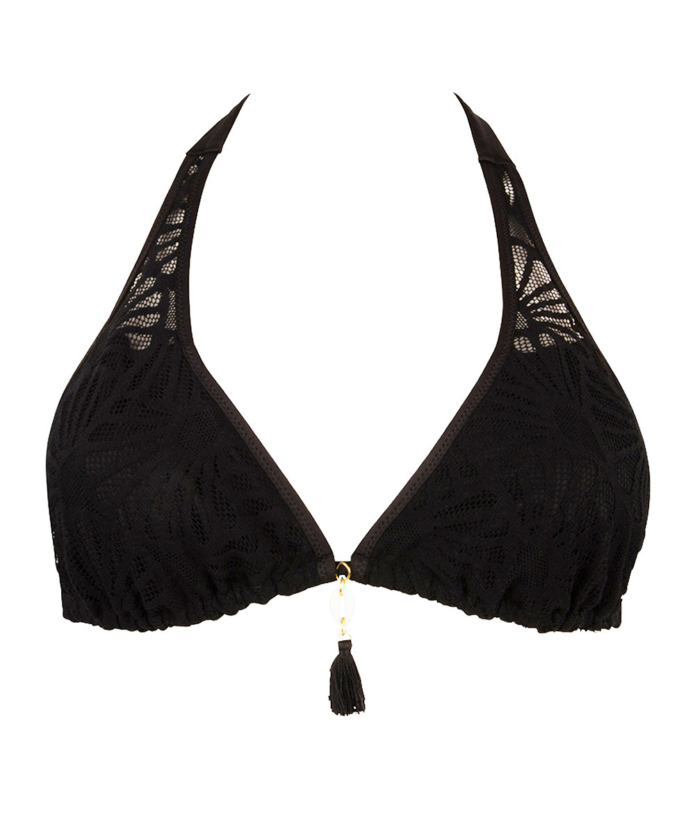 Maillot de bain triangle mousse sans armatures La Muse Dentelle noir Antigel Bain EBB2706-NO 10