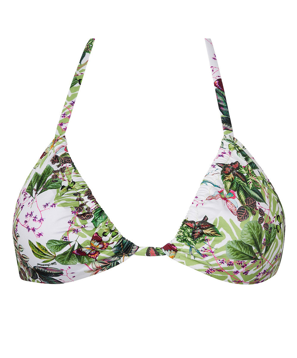 Maillot de bain triangle sans armatures Lise Charmel bain Envolée Tropicale lumière  ABB2073-LT