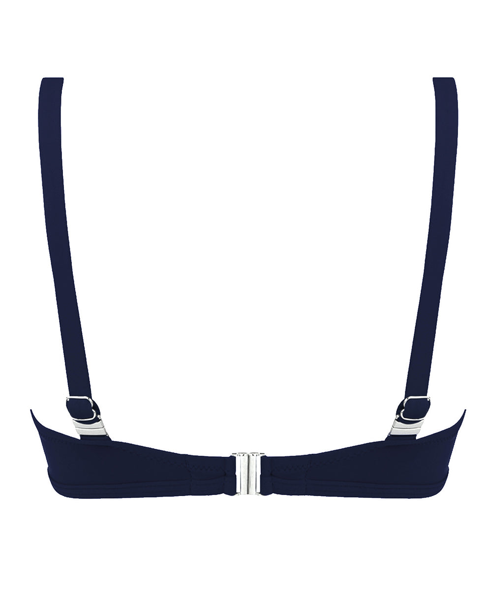 Maillot de bain triangle souple à armatures La Chiquissima marine Antigel Bain FBB3314-MM 4