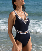 Maillot de bain une pièce Lise Charmel bain Énergie Nautique encre ABA9235-EN