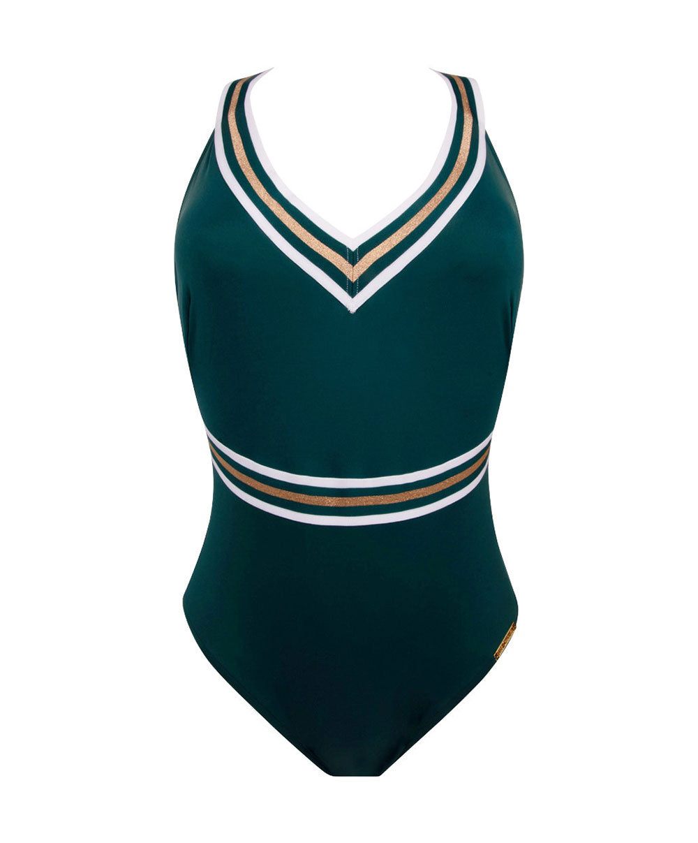 Maillot de bain une pièce dos nageur Lise Charmel bain Énergie Nautique pacifique ABA9235-PN