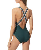 Maillot de bain une pièce dos nageur Lise Charmel bain Énergie Nautique pacifique ABA9235-PN