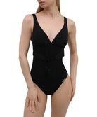 Maillot de bain une pièce dos ouvert Lise Charmel bain Elegance croisière Noir ABB6947-NO -10