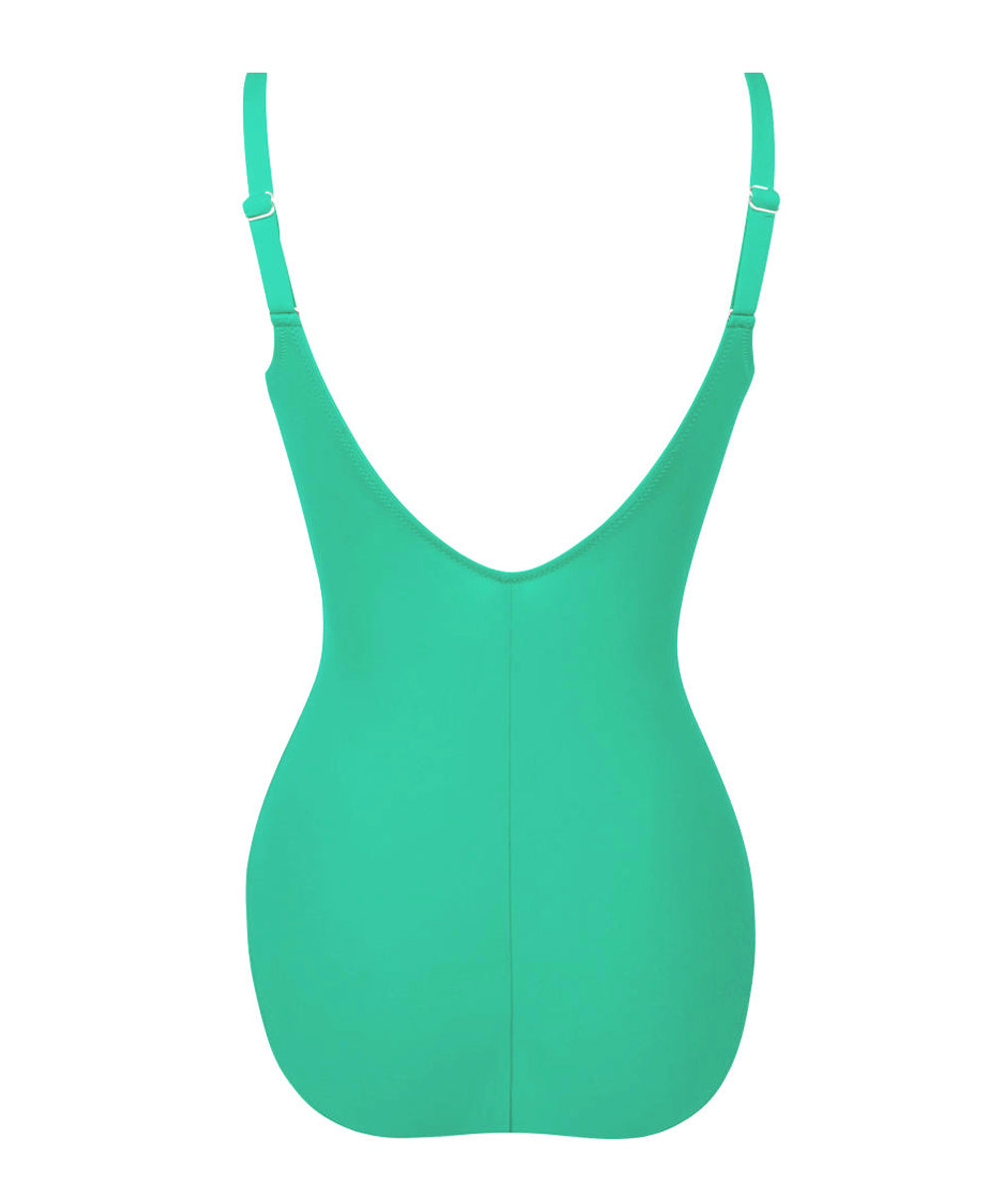 Maillot de bain une pièce maintien avec armatures La Chiquissima émeraude Antigel Bain FBB6214-MD 2