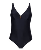 Maillot de bain une pièce maintien sans armatures La Vogueuse noir Antigel Bain FBB9207-NO 1