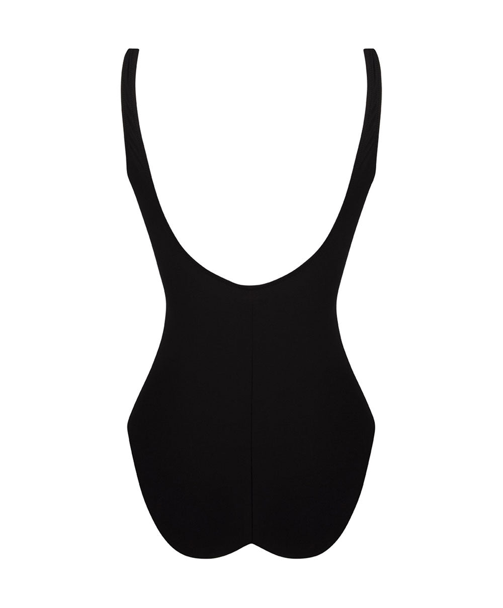 Maillot de bain une pièce maintien sans armatures La Chiquissima noir Antigel Bain FBB9214-NO 2