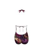 Maillot de bain une pièce séduction dos nu Lise Charmel bain Escapade Aborigène multicolore ABB9762-AA