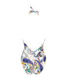 Maillot de bain une pièce séduction dos nu Lise Charmel bain Odyssée Cashmer bleu ABB9763-BC
