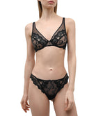 Mini string Lise Charmel Dressing Floral noir ACC0988-NO