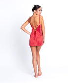 Nuisette babydoll en soie Lise Charmel Source Beauté hibiscus beauté ALH1772-HB