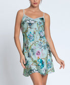 Nuisette charme en satin de viscose Reve en fleurs opale Lise Charmel ALJ1043 RO 1