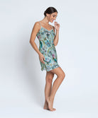 Nuisette charme en satin de viscose Reve en fleurs opale Lise Charmel ALJ1043 RO 5