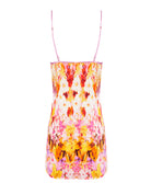 Nuisette charme en soie Lise Charmel Jardins de Lumière bouquet multicolore ALH1049-BL 