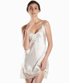 Nuisette en soie Toi Mon Amour (ex. Soie d'Amour) nacre Aubade QS40-MS40-NACR