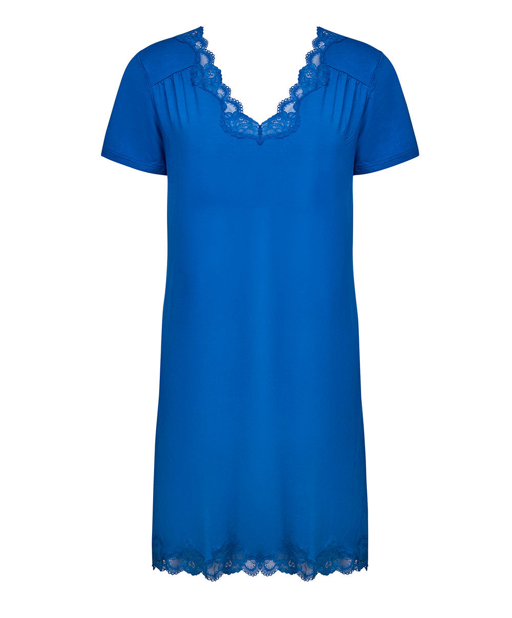 Nuisette manches courtes Antigel de Lise Charmel Simply Perfect bleu cobalt FNA1006-SC 100
