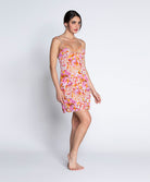 Nuisette sexy Lise Charmel Jardins de Lumière bouquet multicolore ALH1249-BL