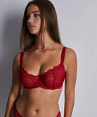 Soutien-gorge corbeille Danse des sens Irresistible red Aubade OG14-IRRE