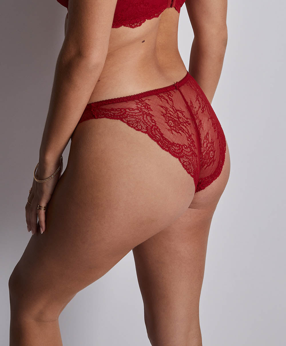 Culotte italien Danse des sens Irresistible red Aubade OG27-IRRE