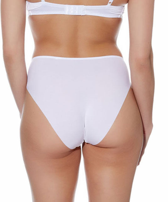 Slip classique Wacoal Eglantine blanc WEPFA962-WHE face