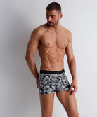 Pack 2 boxers Aubade Dark flower + Noir Underwear Aubade Men XB58T/DAFL