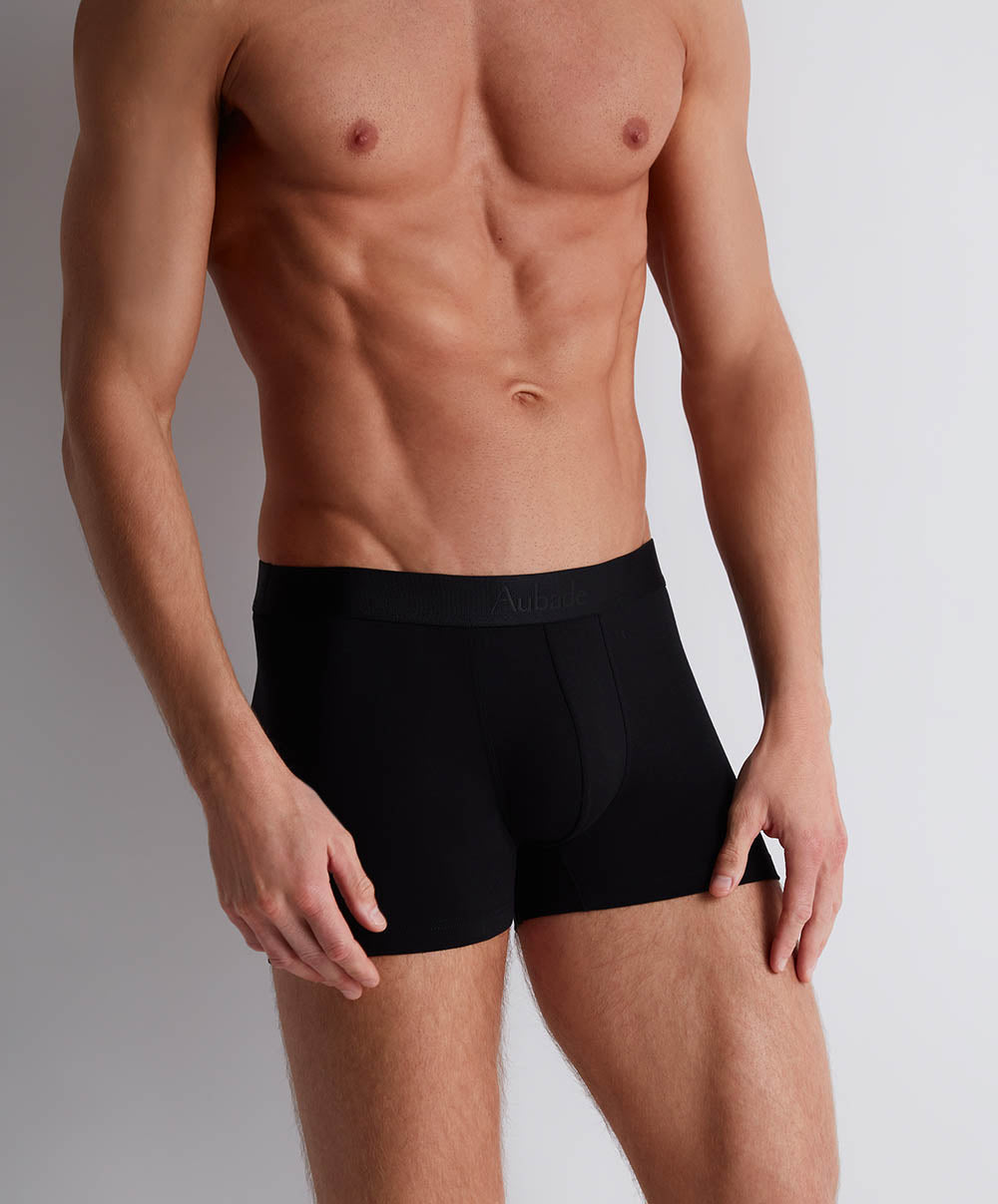 Pack 2 boxers Aubade Dark flower + Noir Underwear Aubade Men XB58T/DAFL