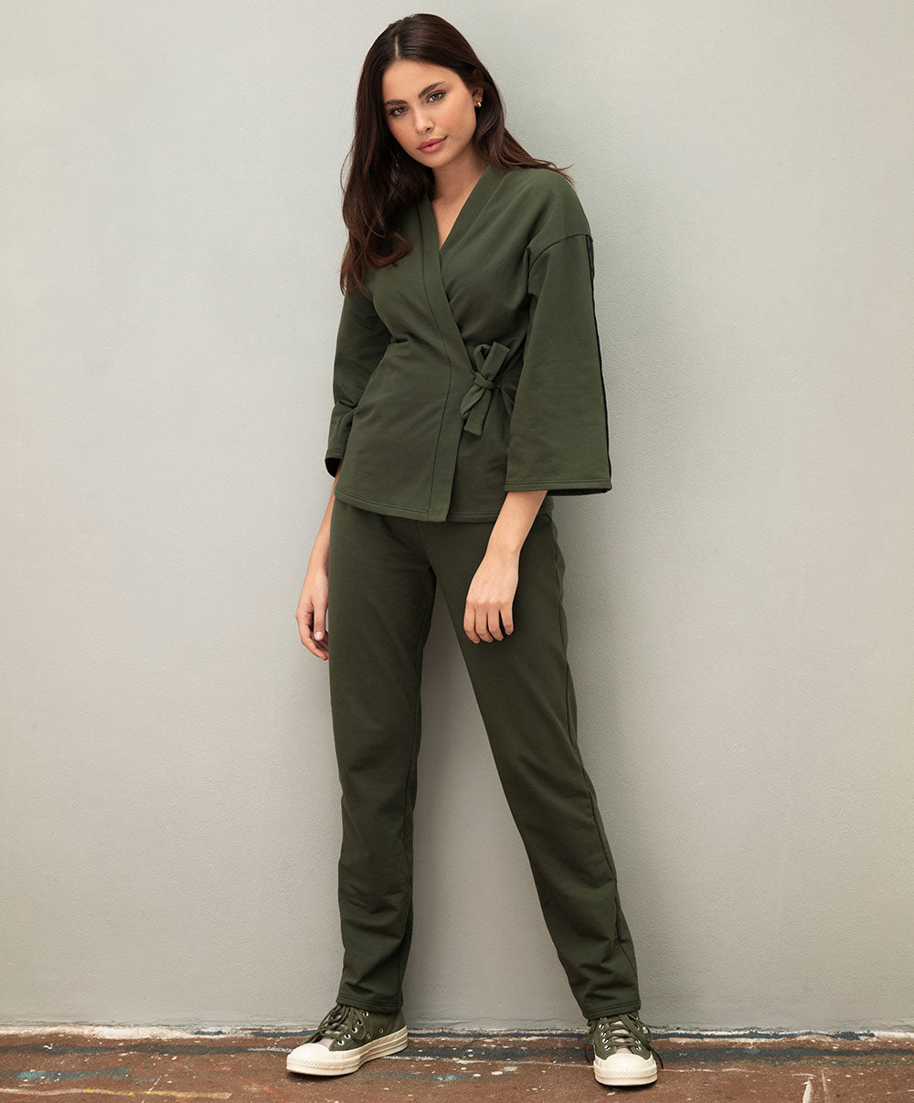 Pantalon Antigel de Lise Charmel Tressage Graphic éclat aventure kaki ELC0037-EA