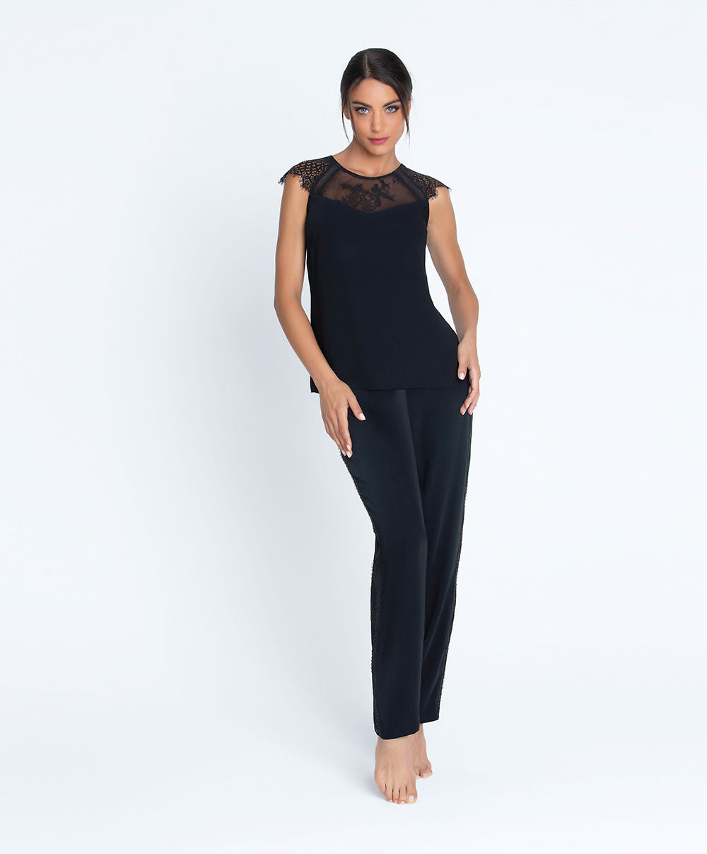 Pantalon Lise Charmel Féérie Couture noir ALH0074-NO