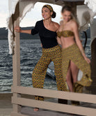 Pantalon de plage La Muse Africa jaune Antigel Bain ESB0056-JA