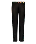 Pantalon en satin de soie Lise Charmel Fleurs Étoiles éclat étoile (noir et multicolore) ALH0096-EE