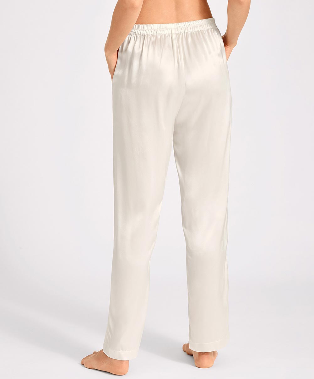 Pantalon en soie Toi Mon Amour (ex. Soie d'Amour) noir Aubade QS60-NACR