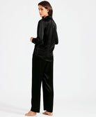 Pantalon en soie Toi Mon Amour (ex. Soie d'Amour) noir Aubade QS60-NOIR