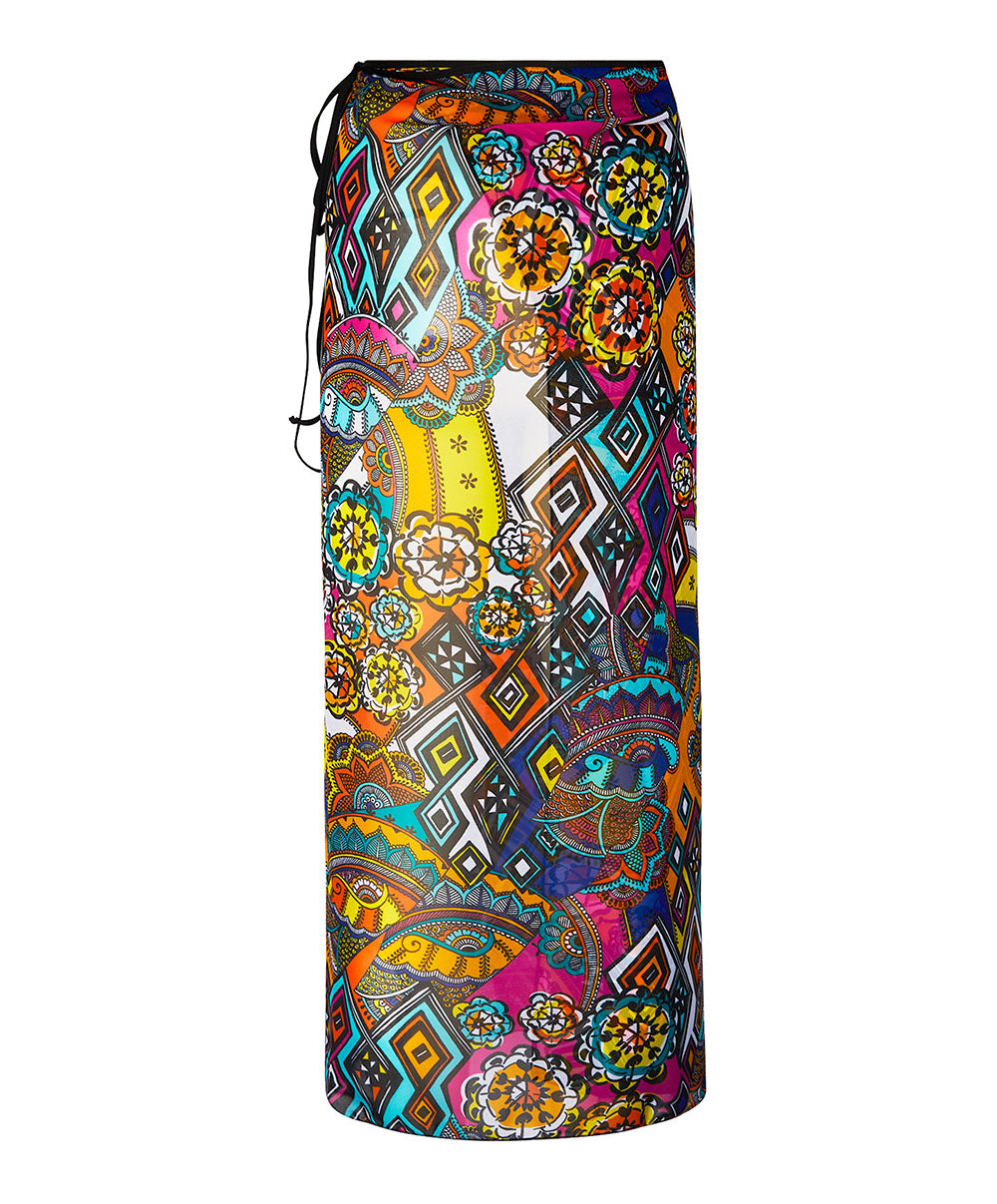 Paréo de plage La Nomade multicolore Antigel Bain ESB6057-EN 100