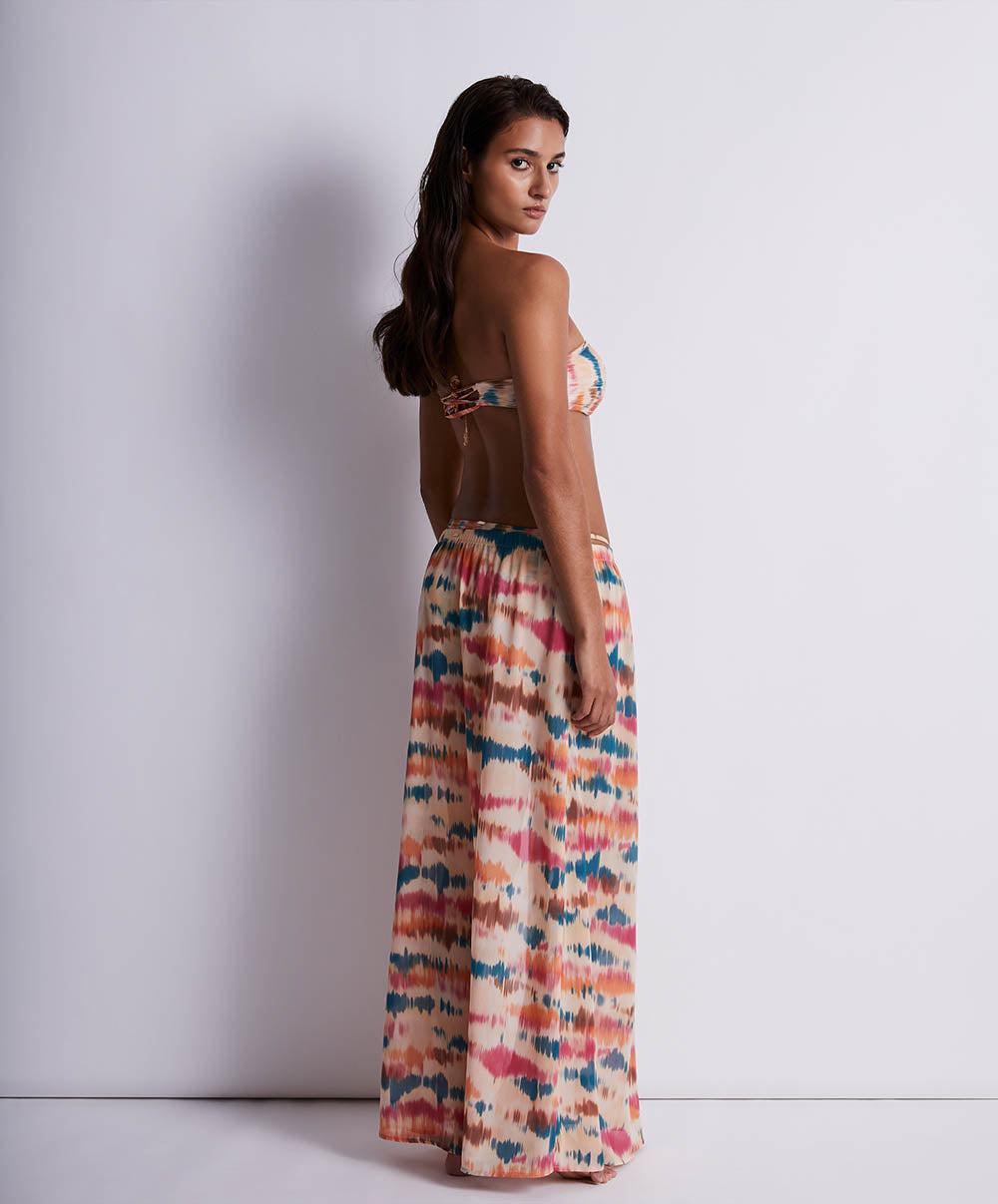 Jupe paréo de plage Evening sand Seashell Aubade Bain 2Z64-SEAS