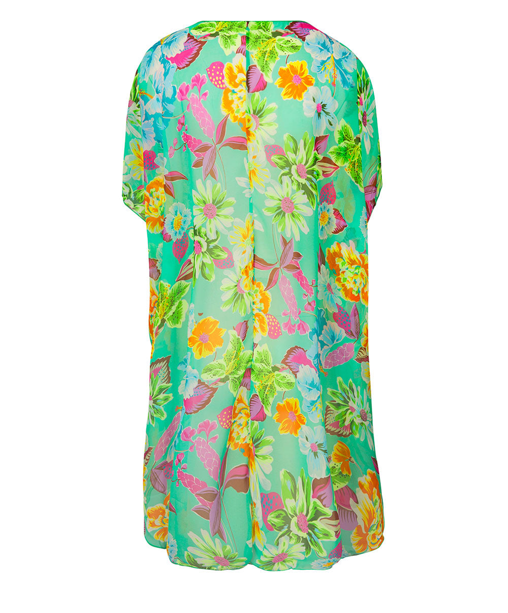 Poncho d'été La Feminissima vert émeraude Antigel Bain ESB6270-VE 100