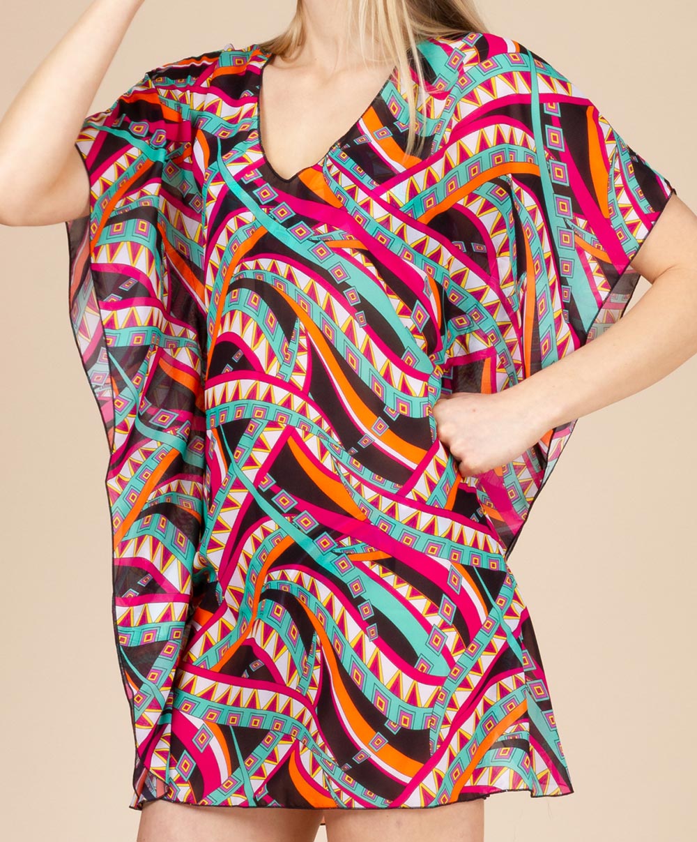 Poncho de plage La Psychédélia fantasmagorie Antigel Bain ESB6224-FA