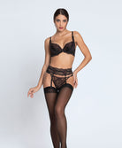 Porte-jarretelles Charme Secret noir Lise Charmel ACJ4733-CN 5
