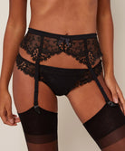 Porte-jarretelles Simone Pérèle Wish noir 12B800-015