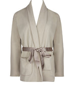 Robe de chambre polaire courte Antigel de Lise Charmel Simply Perfect beige polaire ENA6206-PB