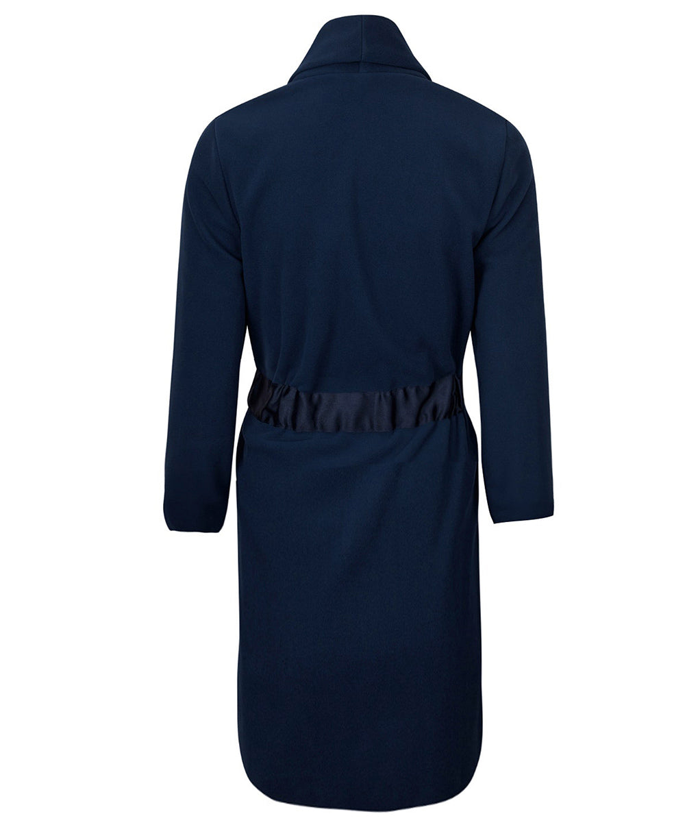 Robe de chambre polaire longue Antigel de Lise Charmel Simply Perfect marine polaire ENA8006-MP