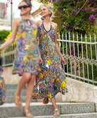 Robe de plage longue La Nomade multicolore Antigel Bain ESB1157-EN