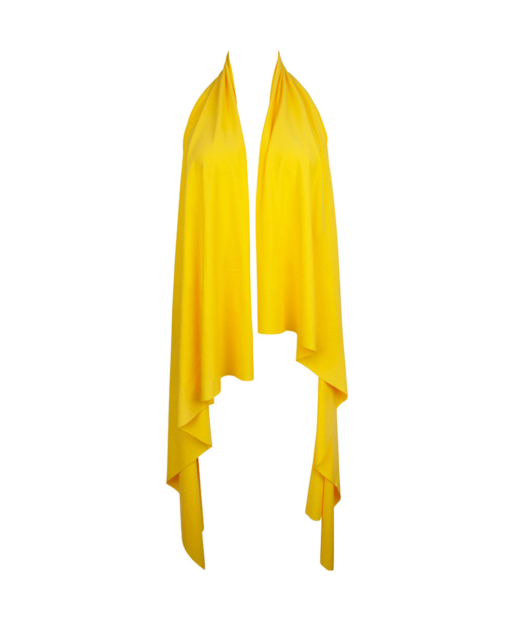 Robe paréo de bain La Chiquissima jaune Antigel Bain ESB1314-MS 10