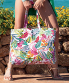 Sac tote bag La Muse des Îles multicolore Antigel Bain EAB8966-IP
