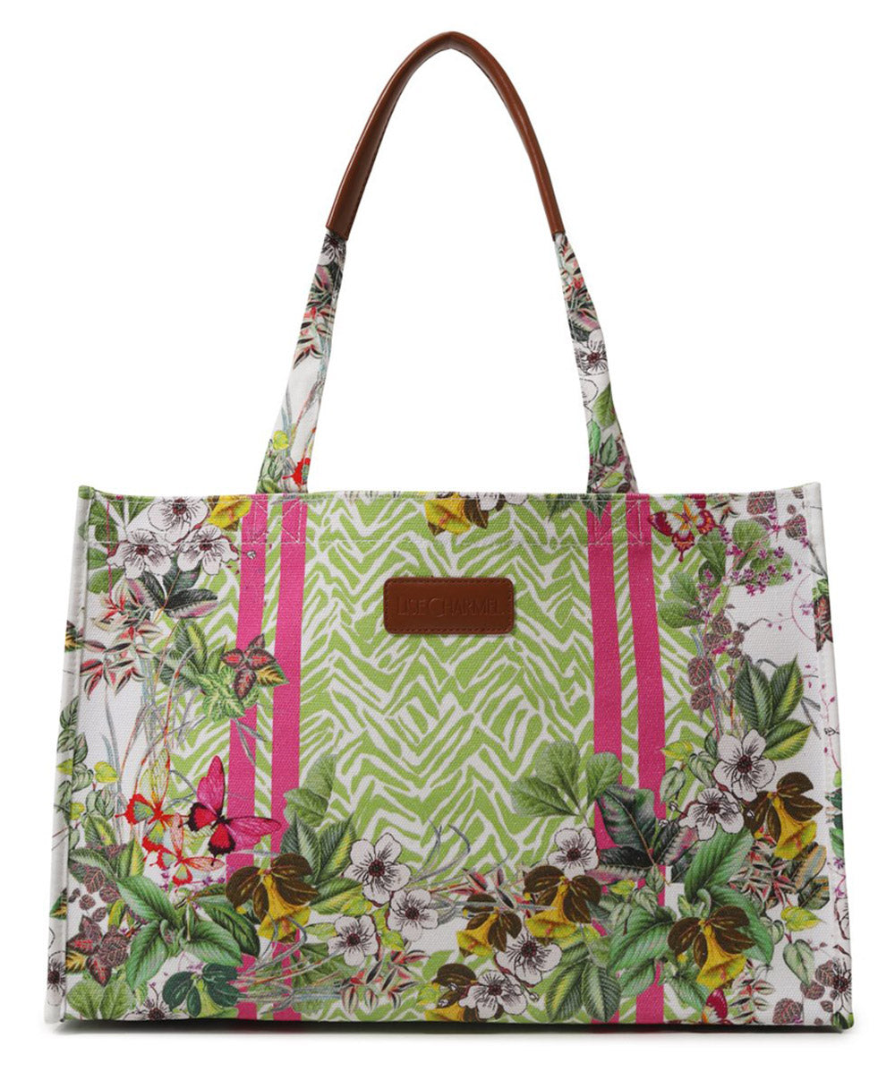 Sac tote bag Lise Charmel bain Envolée Tropicale lumière  ASB9173-LT