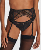 Serre-taille Night Bird black queen Aubade RD52-BQUE