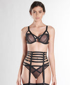 Serre-taille sexy Rencontre Anonyme Aubade NW52-NOIR