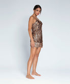 Short en soie Lise Charmel Fauve Amour ambre panthère ALH0179-AP